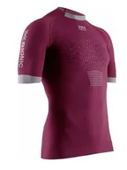 Koszulki sportowe męskie - X-Bionic Koszulka w kolorze czerwonym do biegania - miniaturka - grafika 1