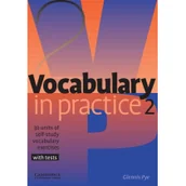 Książki do nauki języka angielskiego - Cambridge University Press Vocabulary in Practice 2 Elementary - Pye Glennis - miniaturka - grafika 1