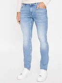 Spodnie męskie - Guess Jeansy M2YAN1 D4Q43 Niebieski Skinny Fit - miniaturka - grafika 1