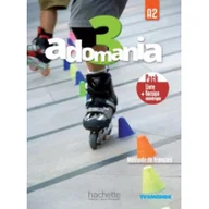 Książki do nauki języka francuskiego - Hachette Adomania 3. Podręcznik + Kod (podręcznik online) - miniaturka - grafika 1