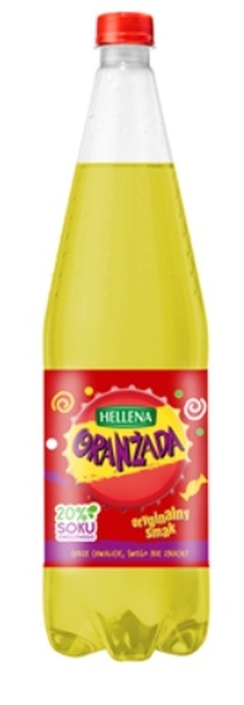 Oranżada Zielona Hellena napój gazowany 1,25L