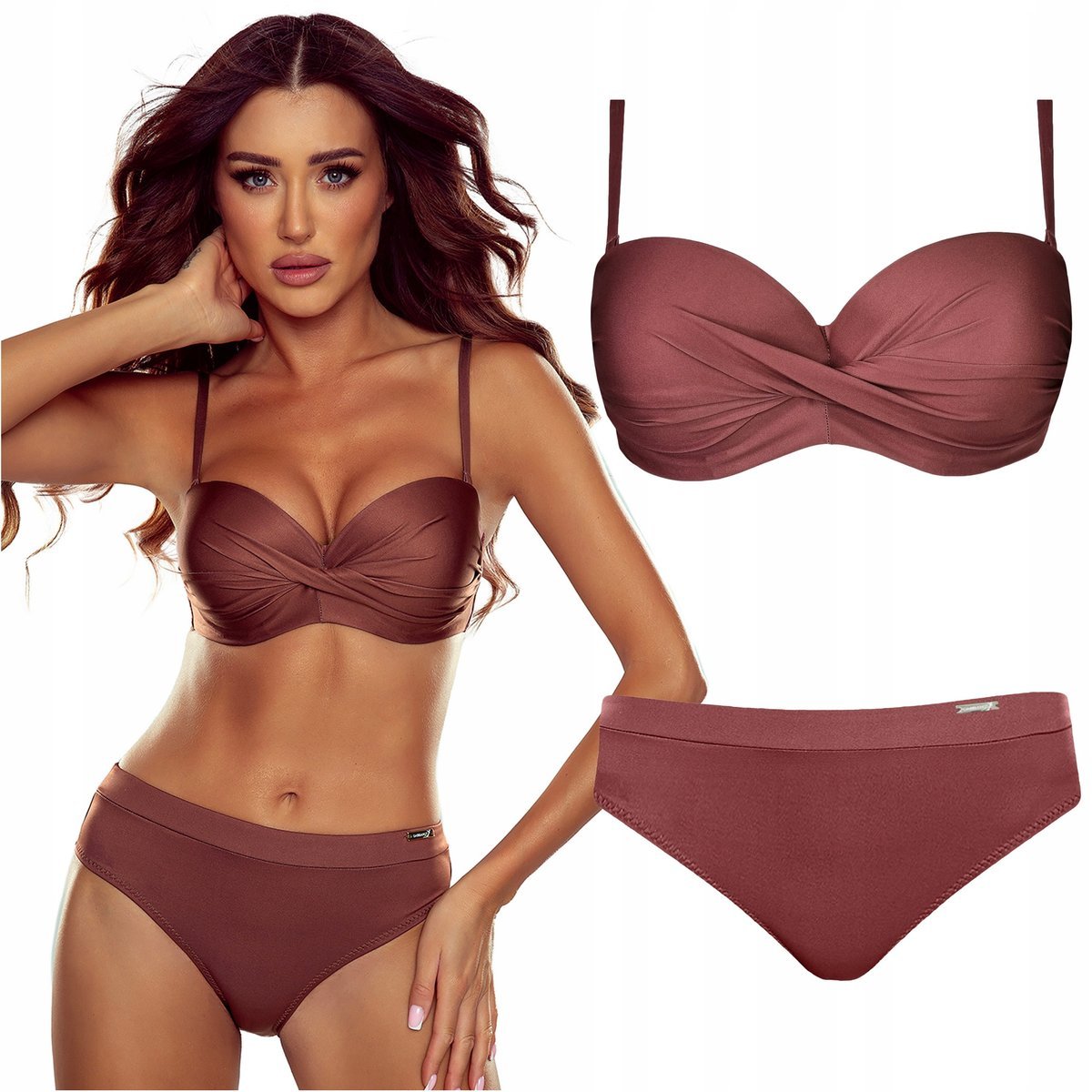 Strój kąpielowy dwuczęściowy GABBIANO Evita-G W 42B XL 85B