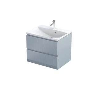 Szafka łazienkowa pod umywalkę Oristo Brylant 60 cm niebieski mat OR36-SD2S-60-16R - Szafki łazienkowe - miniaturka - grafika 1