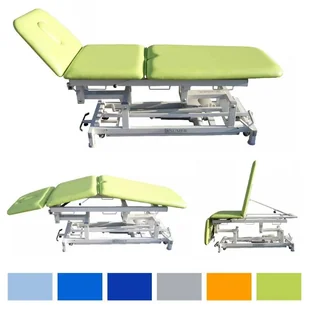 Elektryczny 3-sekcyjny stół rehabilitacyjny do terapii manualnej - SUMER SRE-Ł - Stoły i łóżka do masażu - miniaturka - grafika 1
