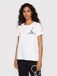 Koszulki i topy damskie - Fracomina T-Shirt LOONEY TUNES FD22ST3004J401N5 Biały Over Fit - grafika 1