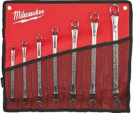 Klucze i nasadki - Milwaukee MILWAUKEE MILWAUKEE KLUCZ PODWÓJNIE ODGIĘTY 75° ZESTAW - 7 szt. - miniaturka - grafika 1