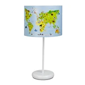Lampy stojące - Lampka nocna dla dzieci z mapą świata - 5X A327 B8-B23 - miniaturka - grafika 1