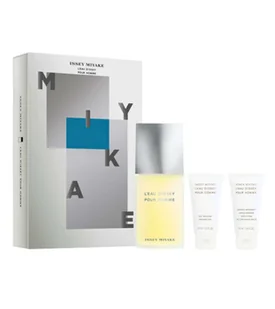 Zestaw dla mężczyzn Issey Miyake L'Eau d'Issey Pour Homme woda toaletowa 125ml + żel pod prysznic 50ml + woda po goleniu 50ml - Wody po goleniu - miniaturka - grafika 1