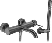 Baterie wannowe i prysznicowe - Rea Bateria wannowa Lungo Grip Tytan - miniaturka - grafika 1