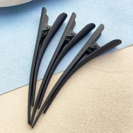 Ozdoby do włosów - TEMU 3 szt. klipsy z dziobkiem, mocne spinki do włosów, matowe rogowce dla pań, jednokolorowe akcesoria do włosów, błyszczące w lamparcie wzory, - miniaturka - grafika 1