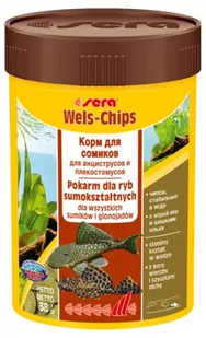 Sera Wels-Chips pokarm w chipsach dla rybek 100ml - Pokarm dla ryb - miniaturka - grafika 1