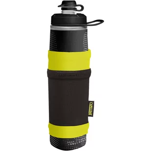 Bidon CamelBak Peak Fitness Chill 710ml + kieszeń czarny - Shakery i bidony sportowe - miniaturka - grafika 1