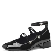 Czółenka - Tamaris Damskie czółenka 1-22308-42, czarne, rozmiar 37 EU, czarny, 37 eu - miniaturka - grafika 1