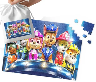 PUZZLE - PSI PATROL WZORY Z BAJEK I GIER DLA DZIECI 24el + WORECZEK - Puzzle - miniaturka - grafika 1