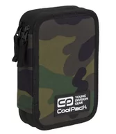 Piórniki - CoolPack Piórnik dwukomorowy, z wyposażeniem, Jumper 2 Camo Classic 91442CP, 2018 - miniaturka - grafika 1