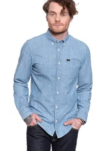 Lee Lee Button Down Summer Blue L880Nsnj-M - Koszule męskie - miniaturka - grafika 1