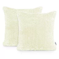Poszewki na poduszki - AmeliaHome poszewka dekoracyjna BATI biała 2szt. 45x45 - miniaturka - grafika 1