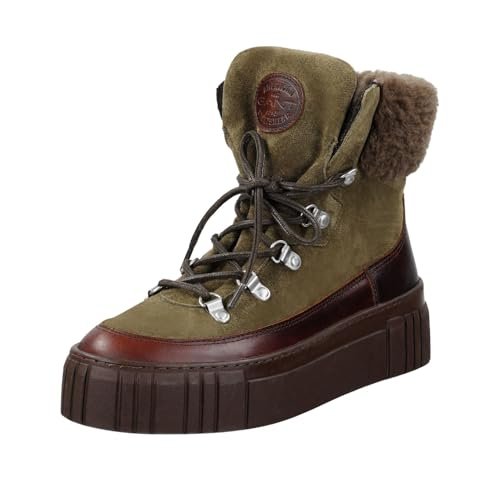 GANT FOOTWEAR Damskie sztyblety SNOWMONT, oliwkowe zielone, 39 EU, olive green, 39 EU