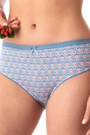 Majtki damskie - KEY FIGI DAMSKIE LPC 736 A25 2 szt. XL NIEBIESKO-BEŻOWY - miniaturka - grafika 1