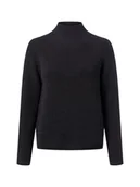 Swetry damskie - Marc O'Polo Sweter damski Kobiety Bawełna szary marmurkowy, XL - miniaturka - grafika 1