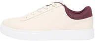 Koszulki i topy damskie - Tommy Hilfiger Damskie trampki na co dzień FW0FW09020 Low Top, beżowe (Soft Cream/Marzemino), 38, Beżowy miękki kremowy Marzemino, 38 EU - miniaturka - grafika 1