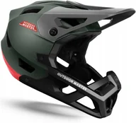 Kaski rowerowe - Kask rowerowy OutdoorMaster Full Face BH-8 dla mężczyzn i kobiet 60-62 cm L - miniaturka - grafika 1
