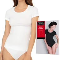 Koszulki i topy damskie - Koszulka Damska Bezszwowa Gatta T-Shirt - M - miniaturka - grafika 1