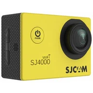 Kamery sportowe - SJCAM SJ4000 WiFi Żółty - miniaturka - grafika 1