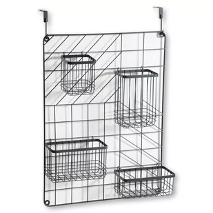 Organizer ścienny, na drzwi, 46 x 60 x 12 cm, Kesper - Półki do salonu - miniaturka - grafika 1