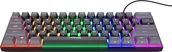 Klawiatury - Trust GXT 867 Acira, Wired, USB, Mechanical, QWERTY, RGB LED, Black, Grey - miniaturka - grafika 1