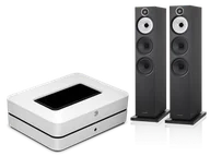 Zestawy stereo - Bluesound POWERNODE (biały) + 603 S3 (czarny) - miniaturka - grafika 1