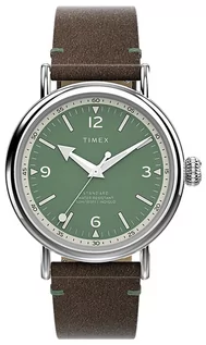 Zegarki męskie - Zegarek Timex TW2V71200 Standard 40mm Eco-Friendly Leather Strap - Natychmiastowa WYSYŁKA 0zł (DHL DPD INPOST) | Grawer 1zł | Zwrot 100 dni - grafika 1