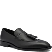 Półbuty męskie - BOSS BLACK Skórzane loafersy Derrek_vptsly - miniaturka - grafika 1