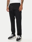 Spodnie męskie - New Balance Spodnie materiałowe Athletics Standard MP43554BK Czarny Regular Fit - miniaturka - grafika 1