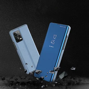 Clear View Case etui do Xiaomi Redmi Note 12 5G / Poco X5 5G pokrowiec z klapką niebieskie - Etui i futerały do telefonów - miniaturka - grafika 8
