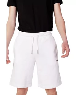 FILA Męskie spodenki dresowe BLEHEN Bright White, L, Bright White, L - Spodenki męskie - miniaturka - grafika 1