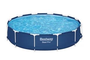 Bestway Basen stelażowy z pompą Steel Pro, 366x76 cm - Baseny ogrodowe - miniaturka - grafika 7