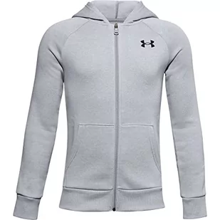 Under Armour RIVAL COTTON FZ HOODIE-GRY - Bluzy damskie - miniaturka - grafika 1
