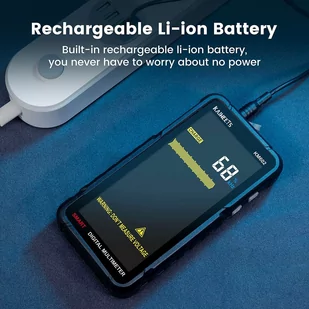 KAIWEETS KM602 Smart Digital Multimeter - Multimetry - miniaturka - grafika 4