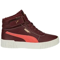 Moda i Uroda OUTLET - Buty dla dzieci Puma Carina 2.0 Mid WTR Jr bordowe 387380 02 35,5 - miniaturka - grafika 1