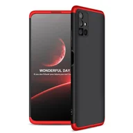 Etui i futerały do telefonów - GKK 360 Protection Case etui na całą obudowę przód + tył Samsung Galaxy M51 czarno-czerwony - miniaturka - grafika 1
