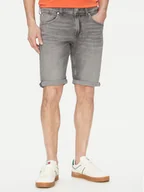 Spodenki męskie - Tommy Jeans Szorty jeansowe Ronnie DM0DM20946 Szary Slim Fit - miniaturka - grafika 1