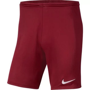 Spodnie sportowe męskie - Nike, Spodenki, Y Park III Boys BV6865 677, czerwony, rozmiar M - grafika 1