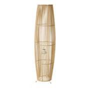 Lampy stojące - Naturalna lampa stojąca z bambusowym kloszem (wys. 88 cm) Natural Way – Casa Selección - miniaturka - grafika 1