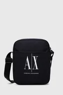 Torby męskie - Armani Exchange saszetka kolor granatowy 952337 CC124 - miniaturka - grafika 1
