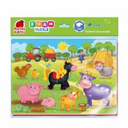 Puzzle - Roter Kafer Piankowe puzzle A4. Zabawne obrazki. Farma - Roter Kafer - miniaturka - grafika 1