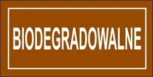 Naklejka Kosz Znak Segregacja Bio Biodegradowalne Libres So-6 5902082238935 - Akcesoria BHP - miniaturka - grafika 1