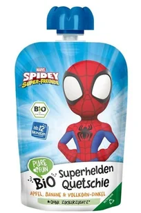 Przecier jabłko-banan z orkiszem BIO 100 g Spidey - Koncentraty warzywne, przeciery - miniaturka - grafika 1