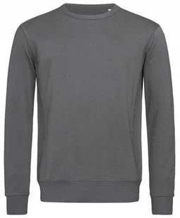 Bluza męska Stedman Active Sweatshirt Men ST5620 Slate Grey S - Bluzy męskie - miniaturka - grafika 1