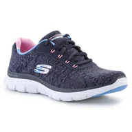 Buty sportowe damskie - Buty Skechers Flex Appeal 4.0 - Fresh W 149570-NVMT niebieskie - miniaturka - grafika 1